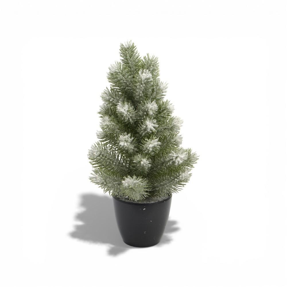 ABETE INNEVATO IN VASO 24CM